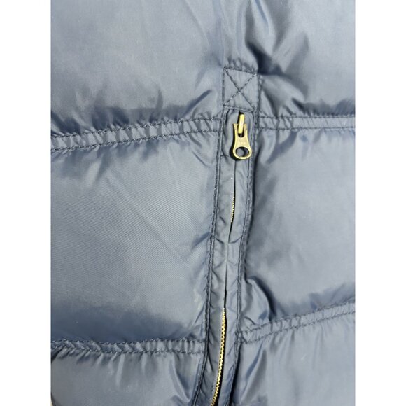 Men’s Jack Wills Gilet Body Warmer Quilted With Hooded  Large Navy Blue - Picture 8 of 13